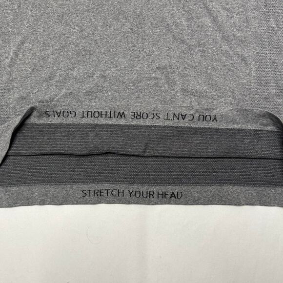 Lululemon Gray Henley Short Sleeve Performance Tee Men’s Size Large - Picture 5 of 8